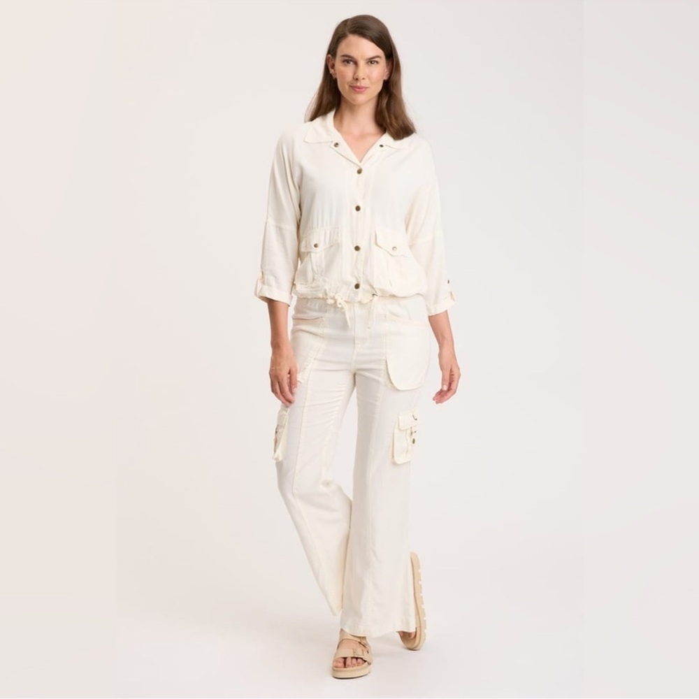 XCVI WASHBURN DRAWSTRING CARGO PANT